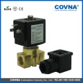 220v brass material solenoid valve use in water steam air with long time ensurance